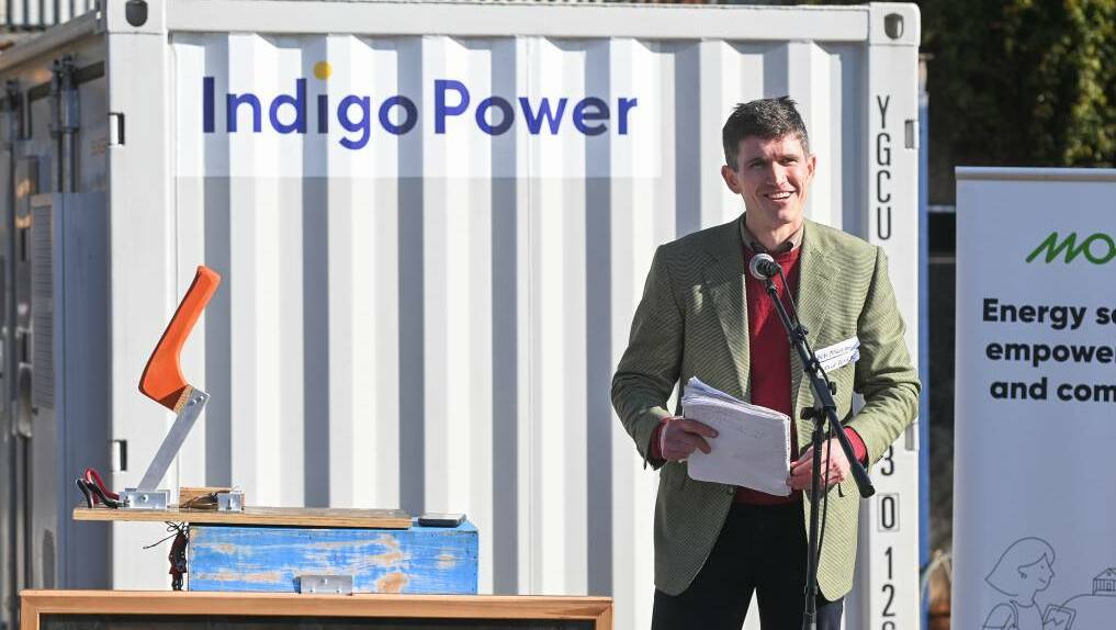 Indigo Power managing director Ben McGowan said the ban on gas for new buildings in Victoria "was to be expected". Picture by Mark Jesser