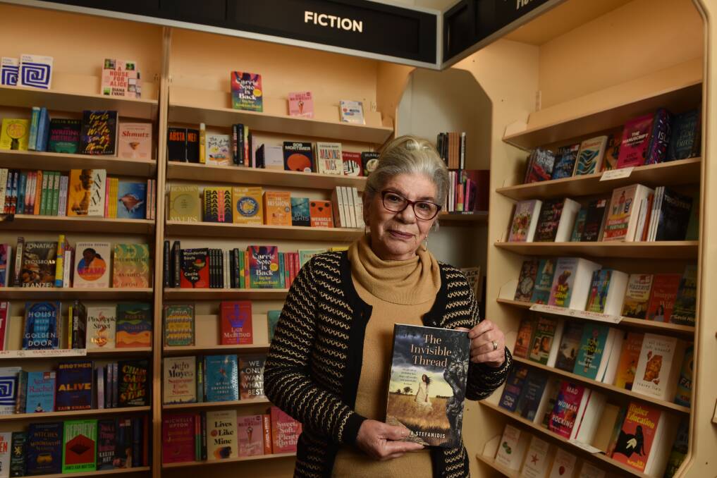 Maria Stefanidis, author of "The Invisible Thread", has invited readers to join her at the Albury Library Museum on Sunday from 2pm to 4pm. Photo by Tara Trewhella