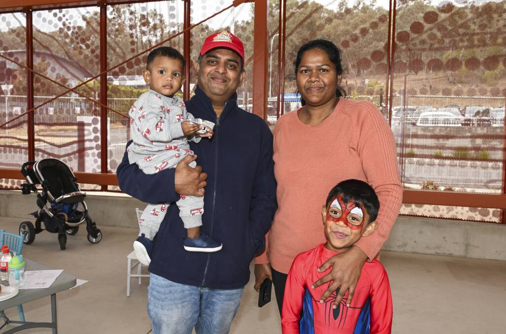 Nathan and Teeba Ramanathan with their children Ahdan, 1, and Aran, 5. Picture by Mark Jesser