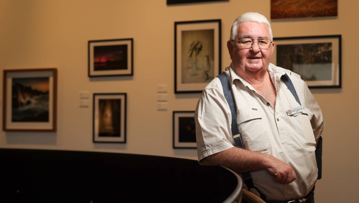 Wodonga Albury Camera Club president David Woolcock joined the 70-year-old club in 2009. PIcture by James Wiltshire
