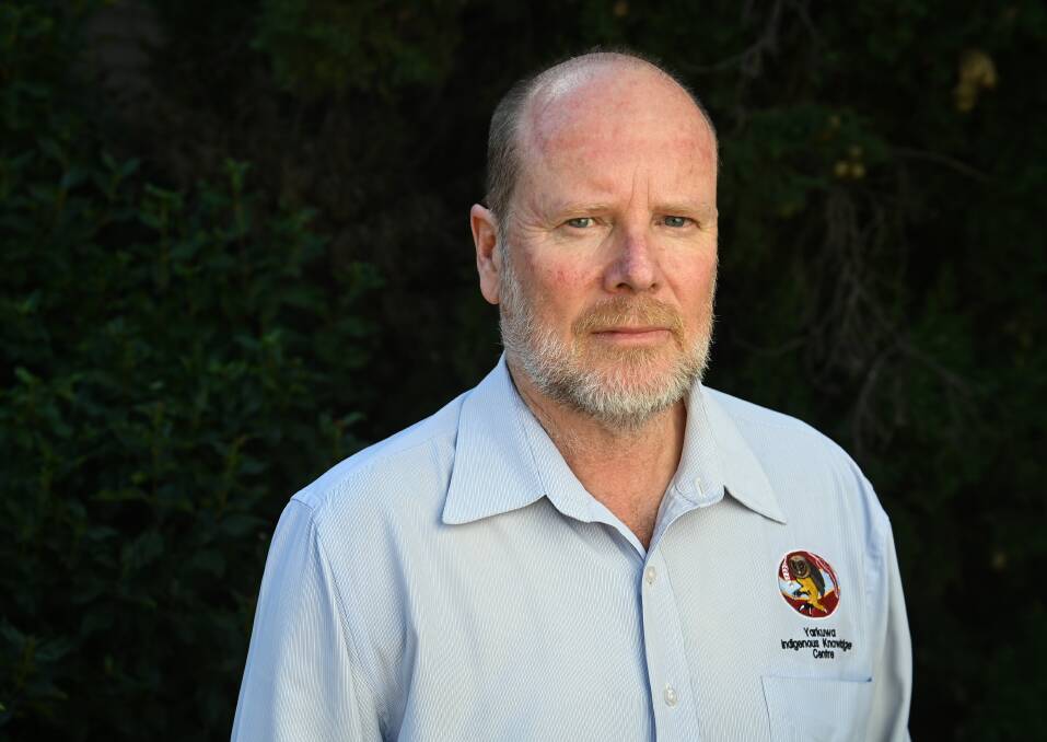 Manager of the Yarkuwa Indigenous Knowledge Centre in Deniliquin, David Crew. PIcture by Mark Jesser