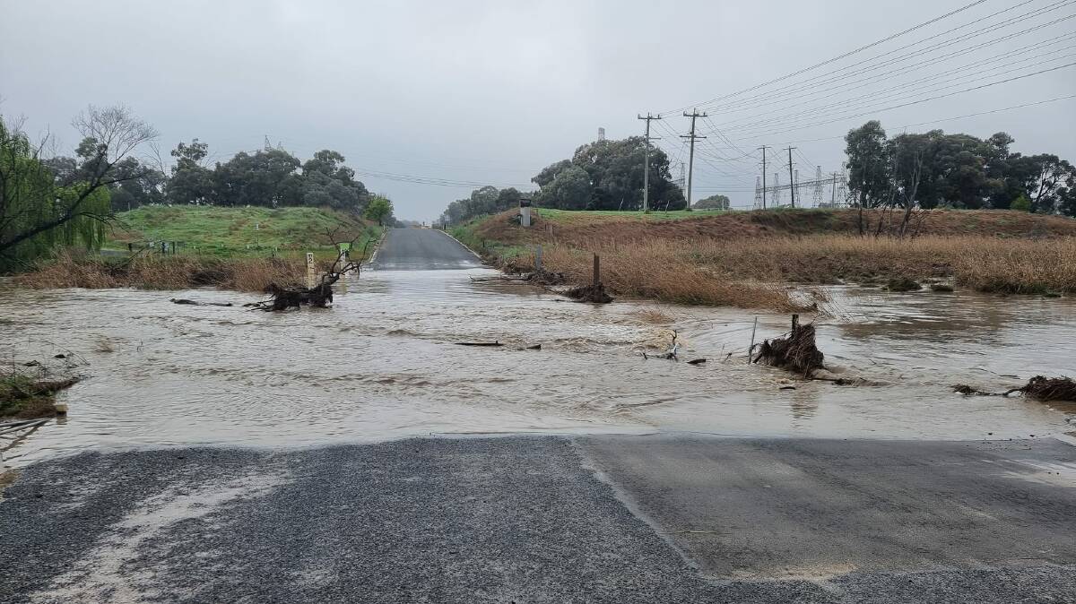 Middle Creek at Whytes Road in Bandiana. Picture by Baranduda CFA