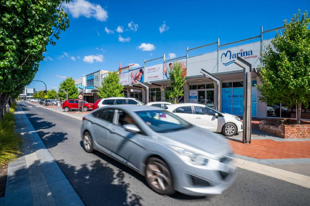 The central Wodonga building has a 32 metre frontage to High Street, covers 2700 square metres of space and has 41 onsite car parks. Pictures supplied