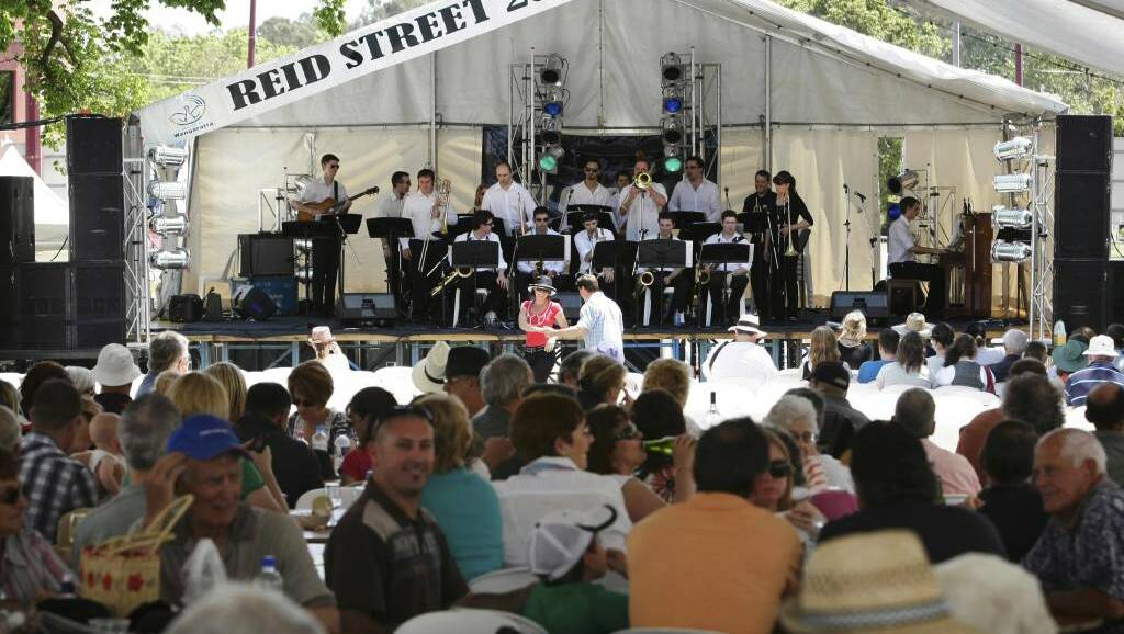 The Wangaratta Jazz Festival has been attracting big crowds since 1990. File picture
