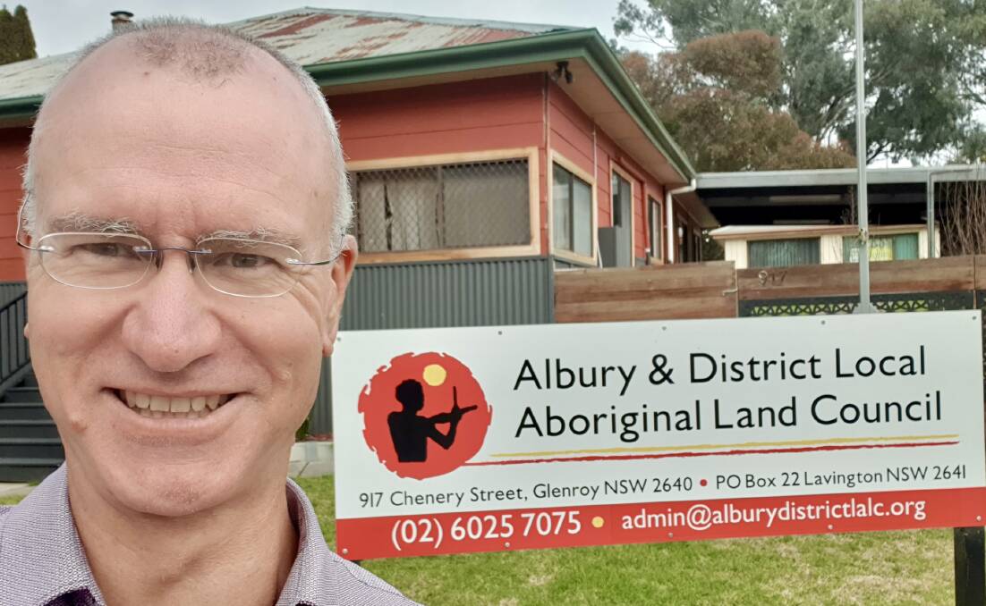 Albury and District Local Aboriginal Land Council chief executive Dennis Mirosevich says a plan to build community housing has moved "a step forward". Picture supplied