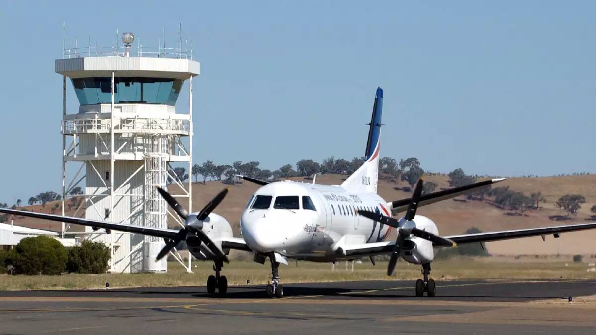 Rex Airlines has extended flight cuts for Wagga and other Riverina communities. File picture