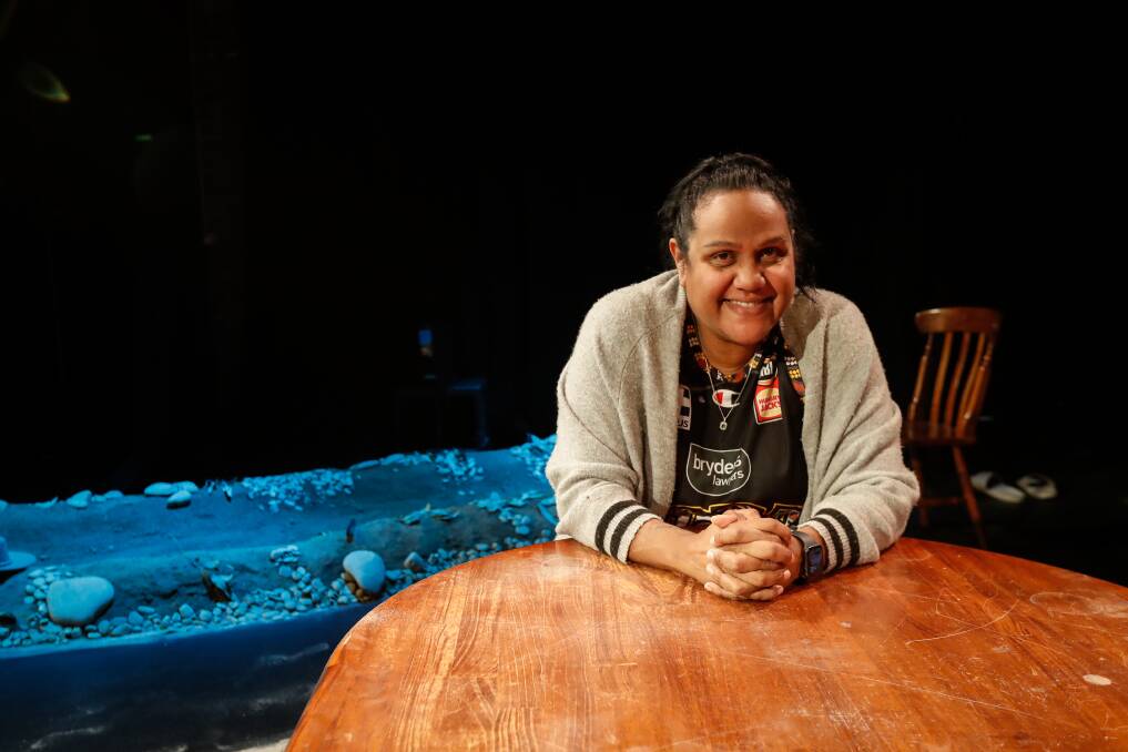 Director Elaine Crombie said the she had pushed Black Border Theatre to bring the stories of Elders to life for Bungambrawatha. Picture by James Wiltshire. 