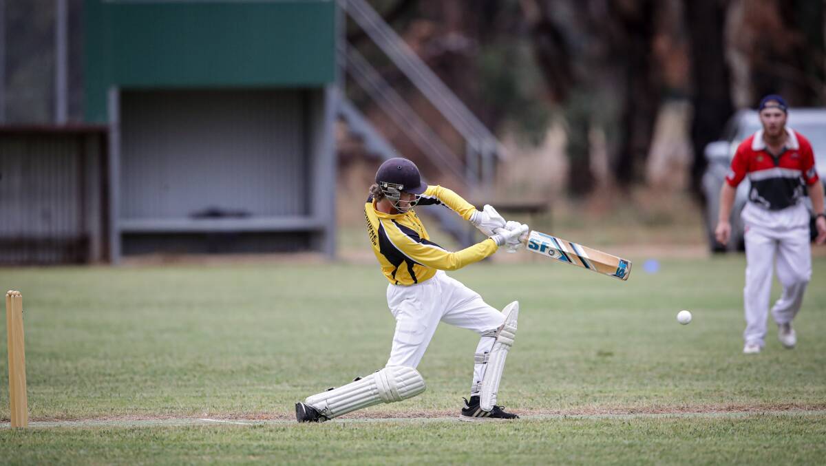 Ed Perryman has a fearsome run scoring record in Hume first grade. Picture by James Wiltshire