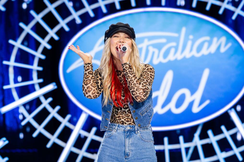 Wodonga's Olivia Britton has made it into Australian Idol's top 30. Picture supplied