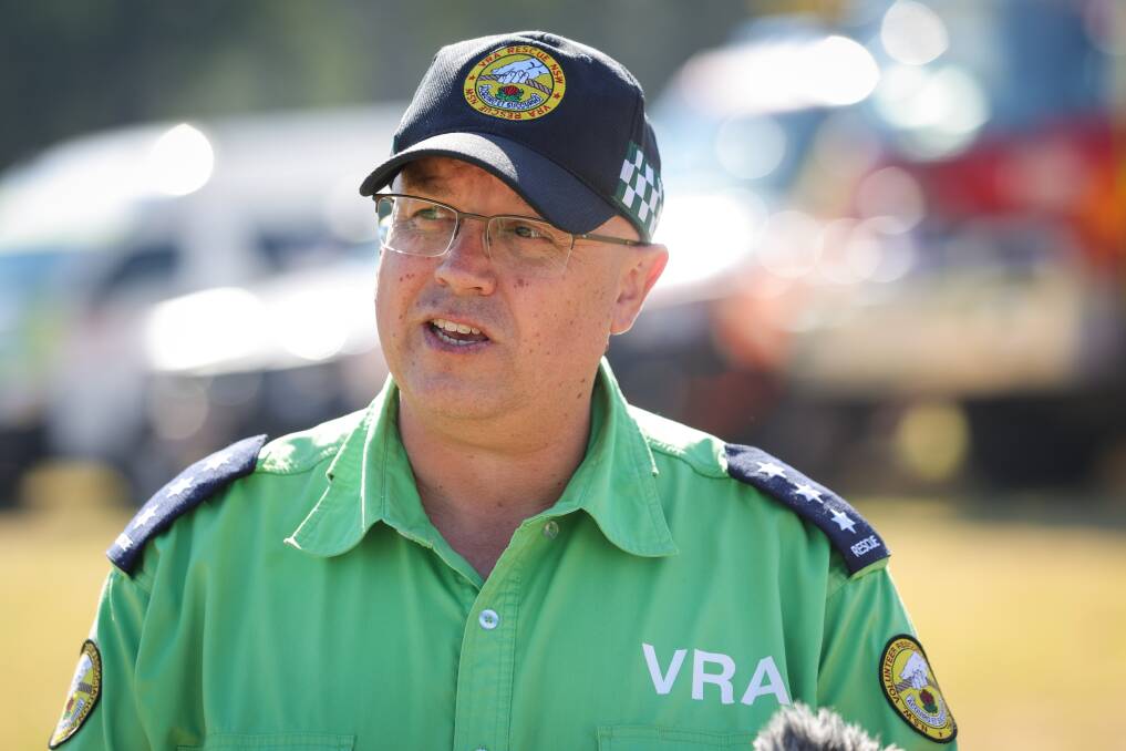Albury and Border Rescue Squad captain Paul Marshall said he will be waking residents up with sirens and lights to donate to the Good Friday Appeal. Picture by James Wiltshire