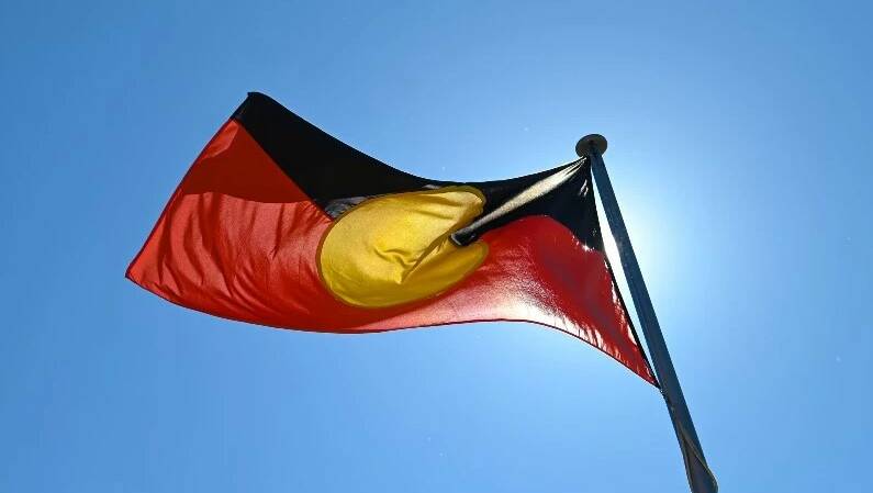 The Indigenous flag. 