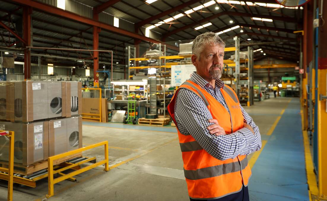Group managing director of Seeley International, Jon Seeley, visited the company's factory to inform workers their jobs on the Border would be lost at the end of 2025. Picture by James Wiltshire
