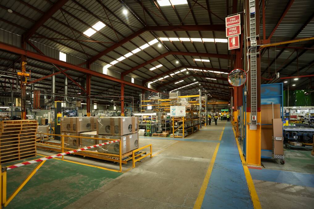 Inside Seeley International's Border factory. Picture by James Wiltshire 