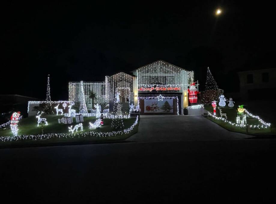 This year's display at 92 Warrenlee Drive, West Albury. Picture supplied