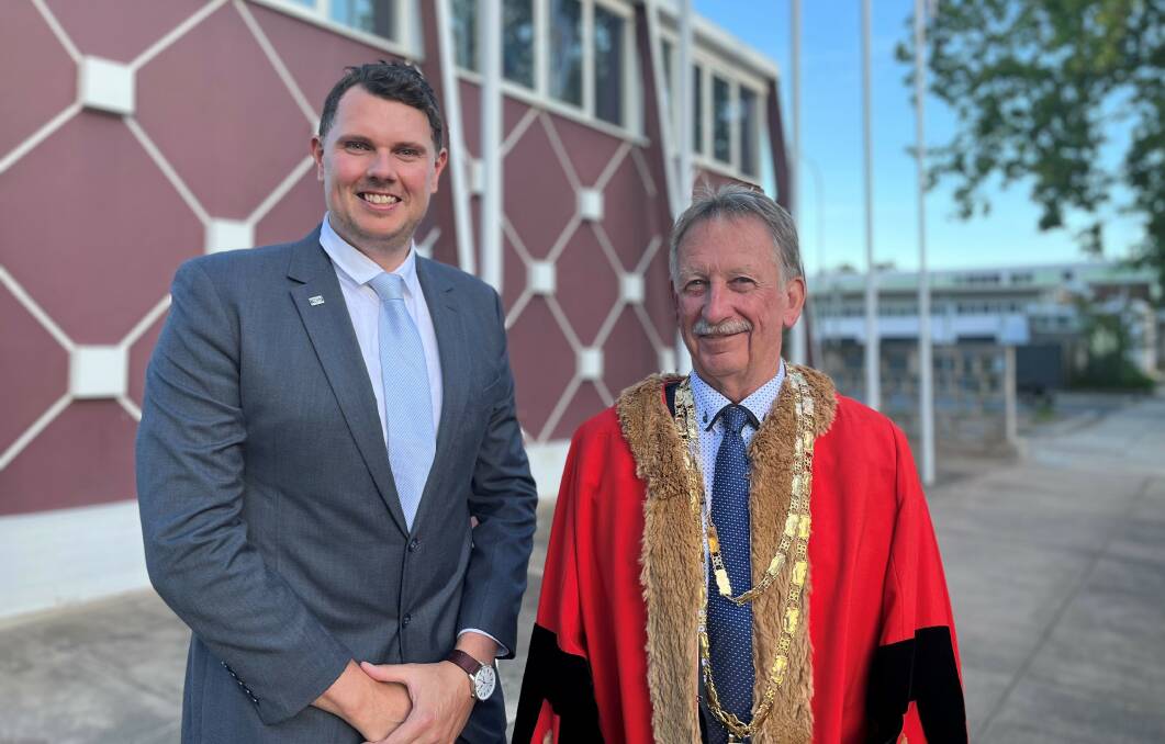 Benalla council has announced Cr Justin King as deputy mayor and Cr Danny Claridge as mayor for the next 12 months. Picture supplied