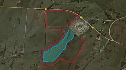 The proposed site of the lithium battery storage system. Picture supplied