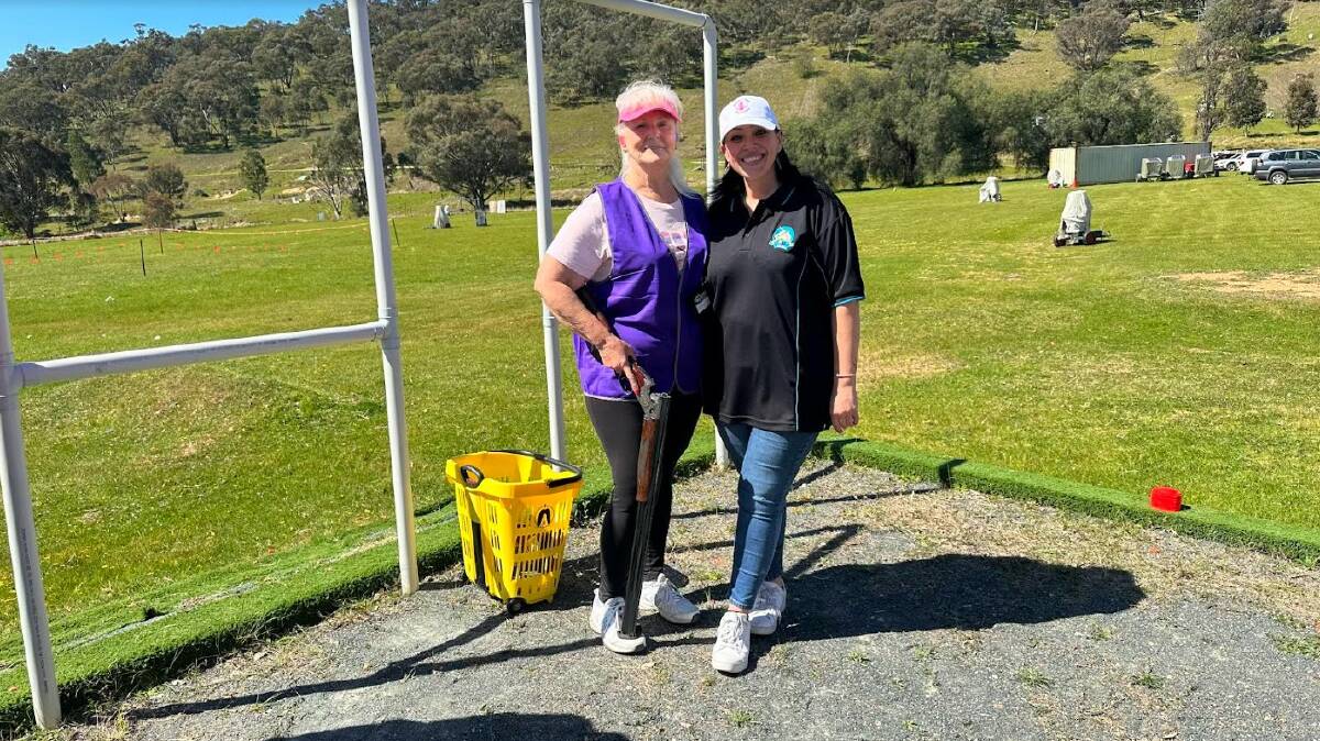 Women on Target volunteer Marion Barnes and event coordinator Lee-Anne Romans. Picture supplied