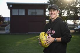 Racquell Farrell has become Wodonga Bulldogs' first female football coach after being appointed to the helm of the club's under-17 girls' team this season. Picture by Mark Jesser.