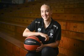 Albury Wodonga Bandits' young gun Claudia Hocking reflects following her senior NBL1 debut for the club at the Lauren Jackson Sports Centre last round. Picture by Mark Jesser.