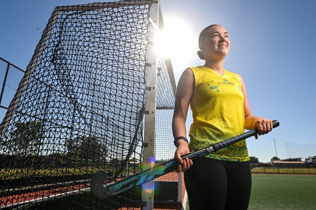 Hockey Albury Wodonag star Rylee Pontt is one of 16 finalists for the 2024 Young Achiever Award. Picture by Mark Jesser