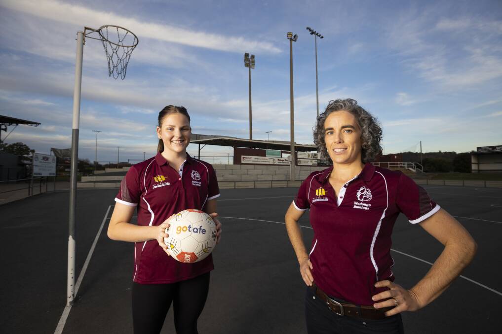 Wodonga netball gains, losses, prospects and Q&A with coach Leah Mathey (right).