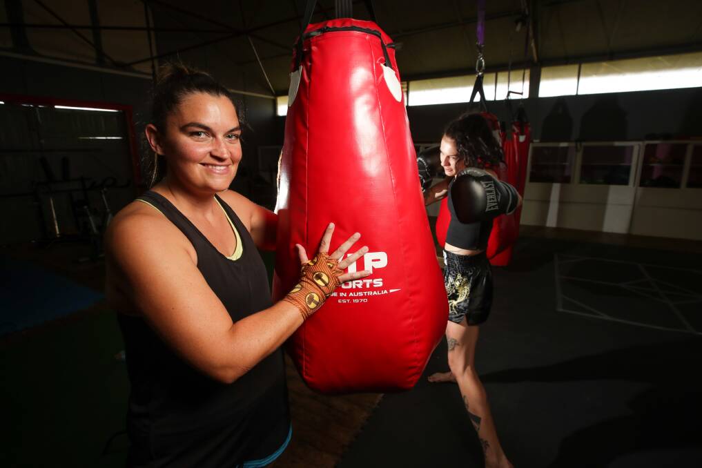 Bec Livermore also found a love for kickboxing after a netball training session led her to the sport.