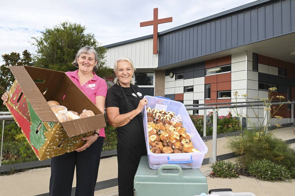 Major Denise Milkins from The Salvation Army and Leanne Johnson from Carevan are looking forward to starting their partnership together. Picture by Mark Jesser