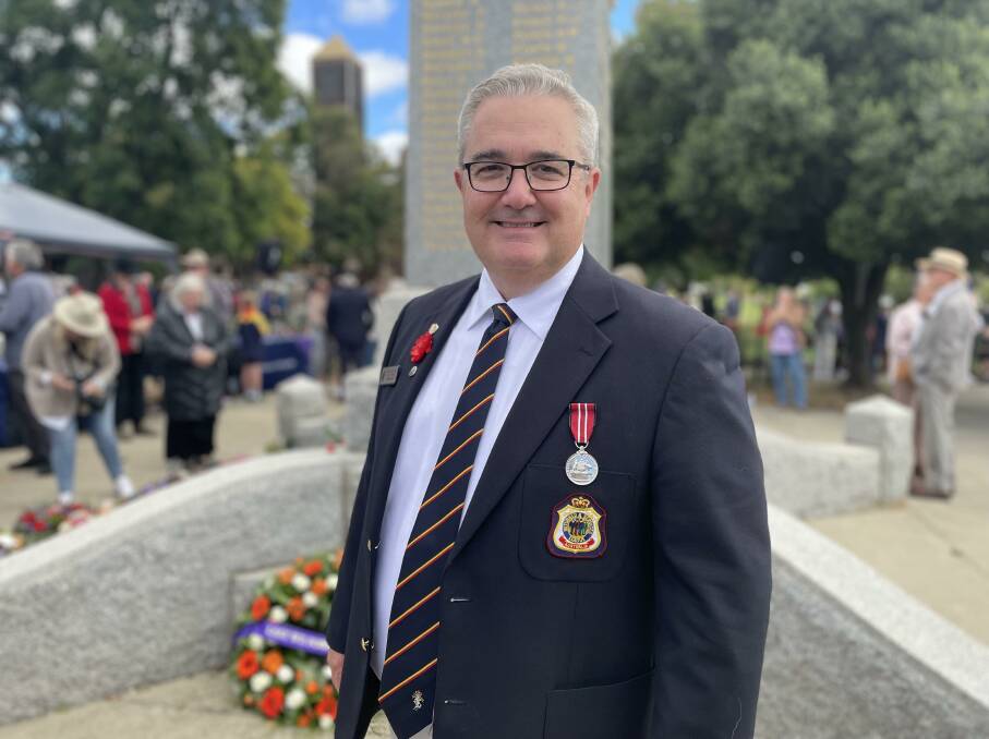 Wangaratta RSL sub-branch senior vice president Andrew Kay is remembering all veterans this Anzac Day. Picture by Madilyn McKinley