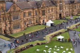 Sydney University is one of the top higher education institutions in Australia. Picture: Sydney University