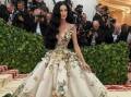 An AI-generated image of Katy Perry at the Met Gala has been going viral on social media. Picture: X