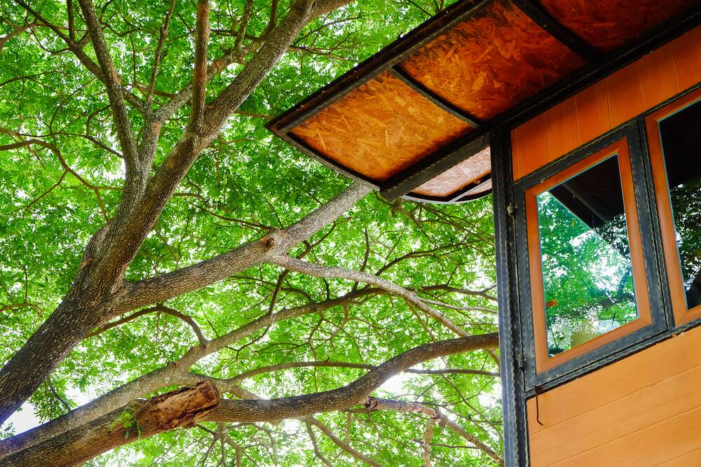 CHILL FACTOR: Wide eaves and shade from trees will help keep your home cool in the heat of summer.