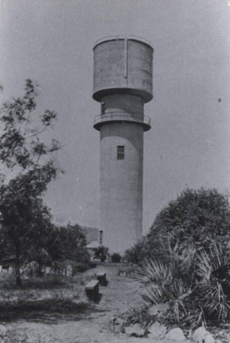 IMPRESSIVE: Upon completion, Wodonga's water tower was only exceeded in height and capacity by several storage towers in South Australia.