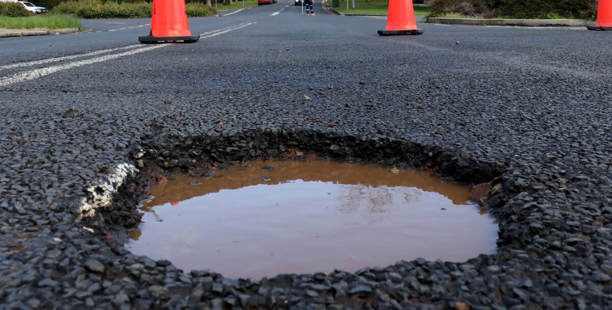Shocking state of the roads has me 'in fear' every day