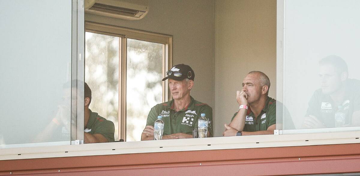 COMING TO TOWN: Wayne Bennett will bring South Sydney to face Group 20 in Griffith later this month after playing Riverina in Albury two years ago.