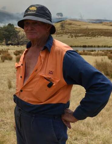 Indigo Valley farmer Alex Cheesley. Picture: MARK JESSER