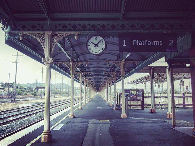 PIC OF THE DAY: @kiraleyhinitt: The longest train platform in the Southern Hemisphere (via Instagram)