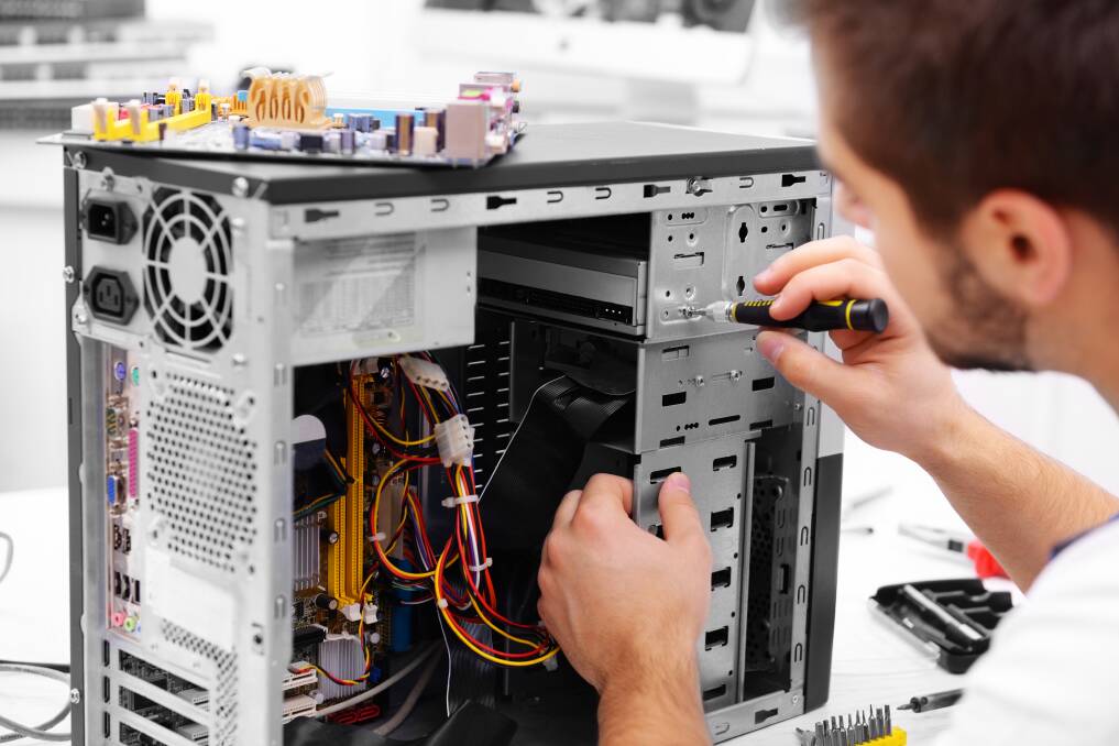 TROUBLESHOOT: Most computer issues arise from problems with software, but hardware can also require repairs. It's best to contact a local technician for help.