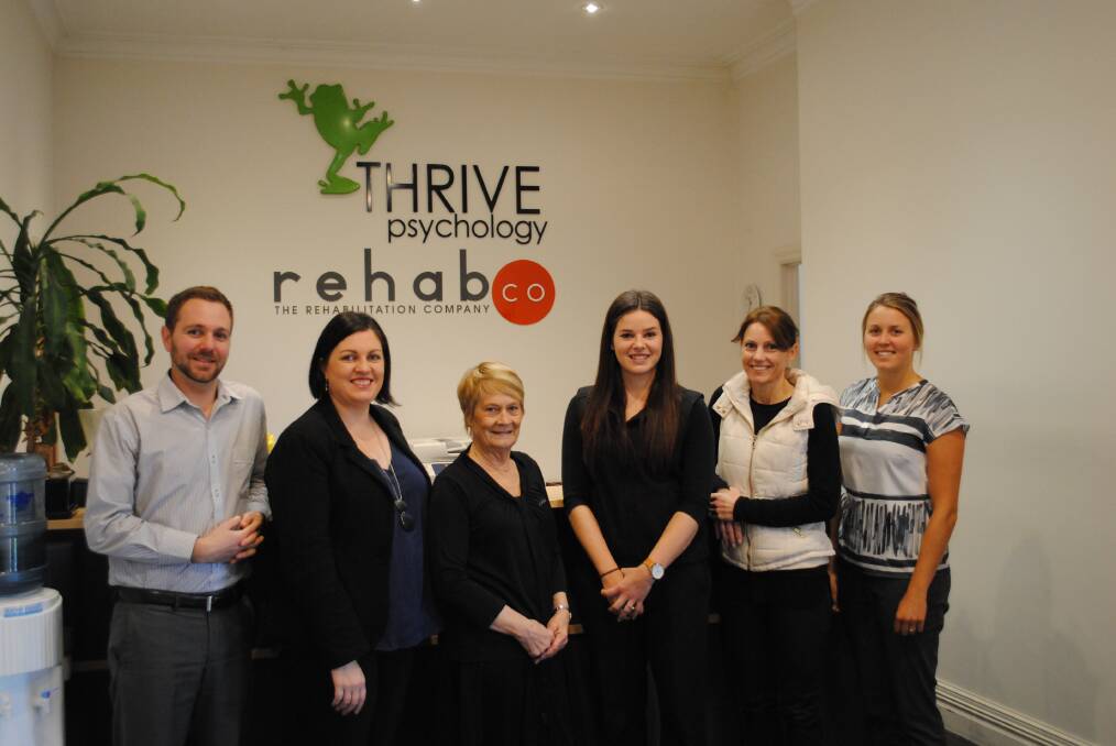 ALBURY TEAM: RehabCo has a team of more than 100 staff in 12 locations across NSW, with this well-established branch in Albury.
