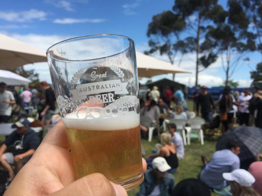 CRAFT BREWS: Festival director Michael Ward says great effort has gone into attracting the best brewers from across the region together with many from interstate.