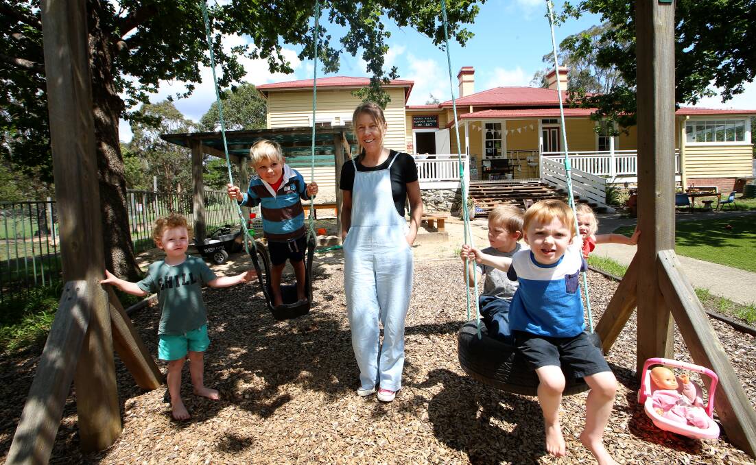 Jodie Dickinson has been running the relief centre at Rocky Hall Preschool since early January.