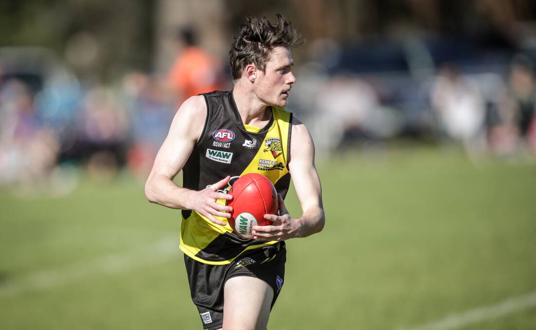 BIG IN: Connor Galvin is back in Osborne's line-up. Picture: James Wiltshire/The Border Mail