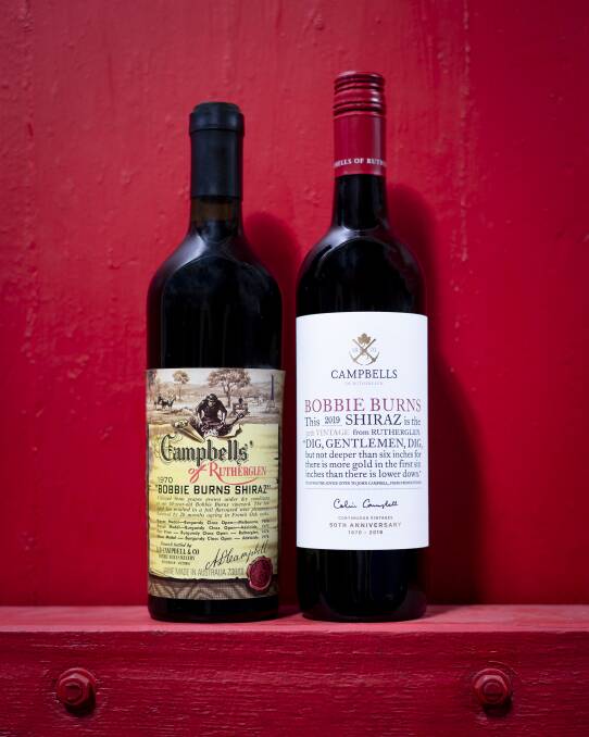 Iconic Rutherglen red wine toasts its golden jubilee vintage