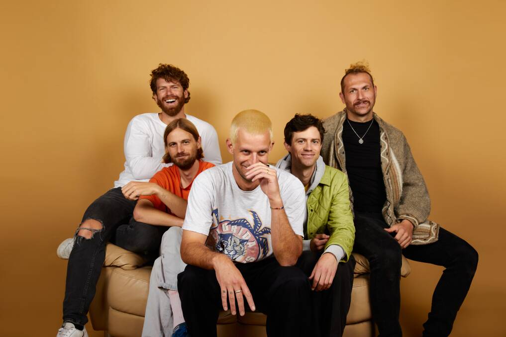 ON TRACK: Alternative rock-pop band The Rubens will bring their Waste A Day Tour to The Cube Wodonga on Saturday night after shows at Wagga and Griffith. Picture: JAMES SIMPSON