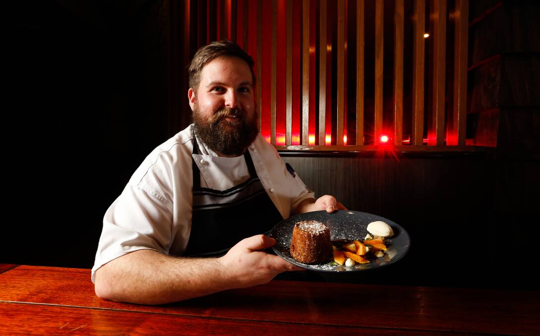 FOOD SCENE: The Bended Elbow chef Matt Richter gave away his accountancy career to pursue his culinary dream. Picture: MARK JESSER