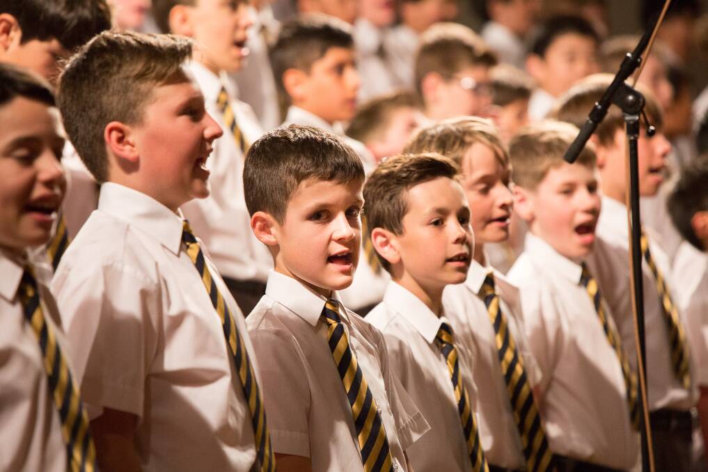 ON SONG: The National Boys Choir of Australia will perform at St Matthew's Anglican Church on Sunday as part of its Winter Concert Tour.