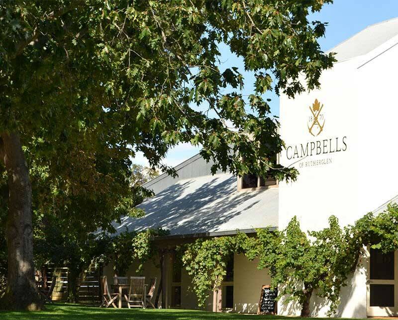 HERE'S CHEERS: Campbells Wines gained Star Cellar Door status for Rutherglen.