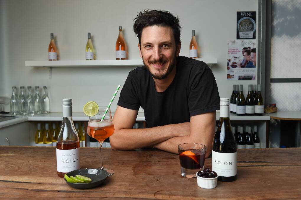 SHAKING THINGS UP: Scion Wines winemaker Rowly Milhinch will showcase his wines for Rutherglen in the City - Reimagined.