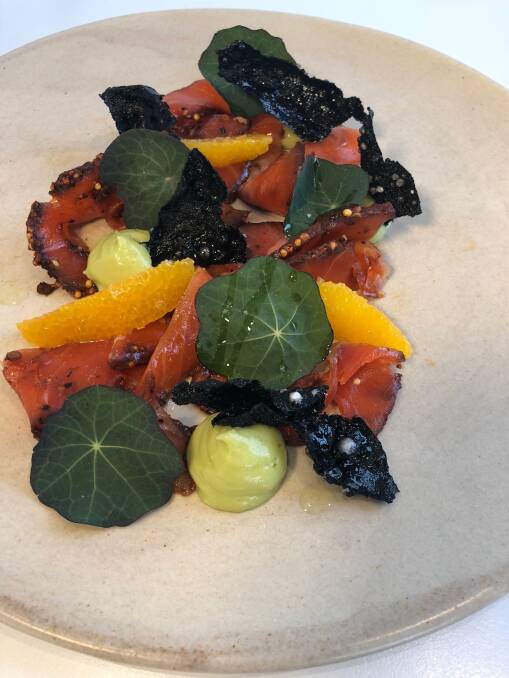 FRESH APPROACH: Ludovic Baulacky shares a recipe for Cured Fish Salad.


