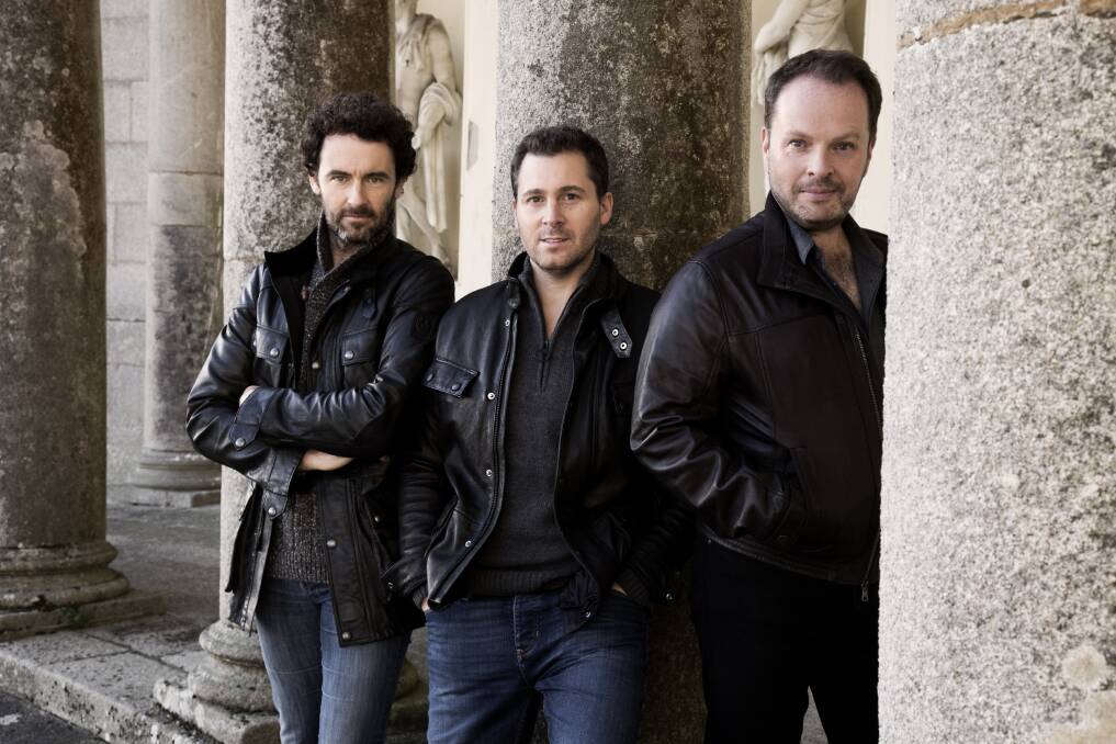 TOP TENORS: The Celtic Tenors will perform The Irish Songbook on their tour. 