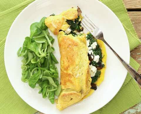 FIRST UP: Junction shares its recipe for Spinach and Feta Omelette.